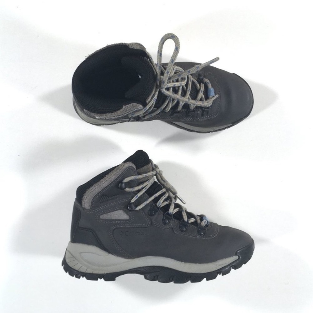 Last Chance COLUMBIA Newton Hiking Boots Gray Blue Size 8.5
